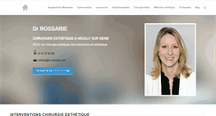 Desktop Screenshot of dr-rossarie.com