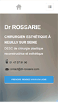 Mobile Screenshot of dr-rossarie.com